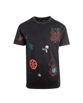 March T-shirt with embroidery