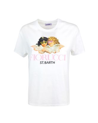 T-shirt Fiorucci St.Barth bianca