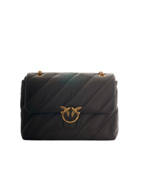Borsa Love Puff Big Marrone Marasca Antique Gold