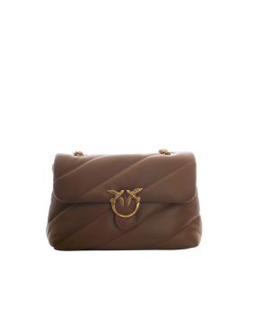 Borsa Love Puff Classic Marrone Antique Gold