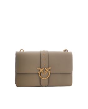 Borsa Media Love Bag One GrigioTalpa Antique Gold