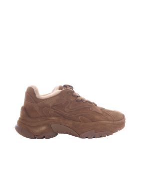Sneakers Addict Bis Fur Suede Chestnut