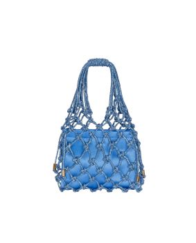 Borsa Carrie Satin Jeans