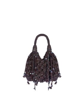 Borsa Vannifique Inverno Pendant Choco Hematite
