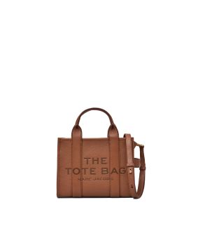 The Leather Small Tote Bag Argan Oil