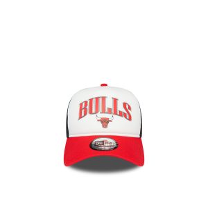Cappellino Trucker E-Frame Chicago Bulls NBA Retro rosso