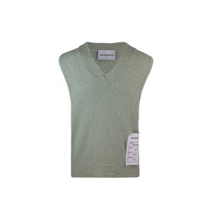 Boucle knitted waistcoat