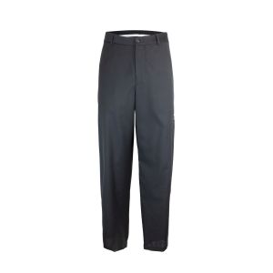 Virgin wool trousers with side pocket