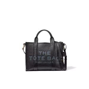 The Leather Medium tote bag black