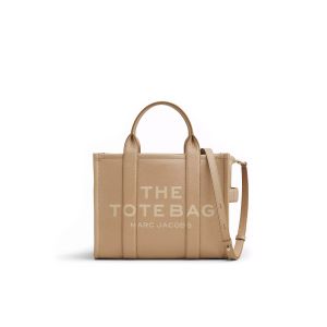 The Leather Medium Tote Bag Camel