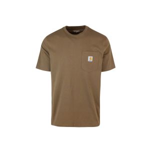 T-shirt Pocket marrone