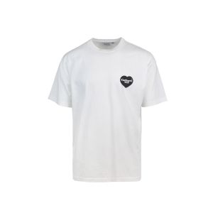 T-shirt Heart Bandana bianca