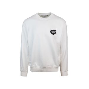 White Heart Bandana sweatshirt