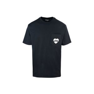 S/S Amour Pocket T-Shirt Black