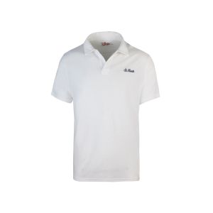 Jeremy polo shirt in white terry
