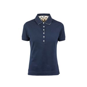 Portsdow polo shirt with tartan details