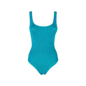 Crinkle one-piece swimsuit