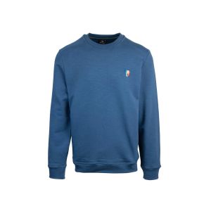 Navy blue crewneck sweatshirt