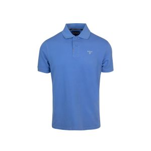 Pique polo shirt with Tartan inserts