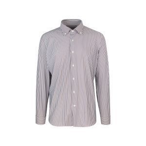Dove gray striped shirt