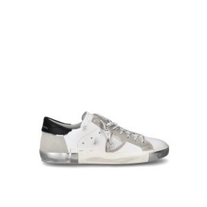 Sneaker Prsx bianco e argento