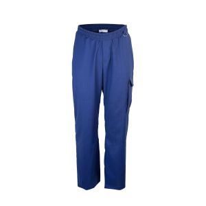 Pantalone cargo blu