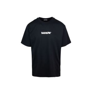 T-shirt maxi logo nera