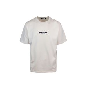 T-shirt maxi logo tortora