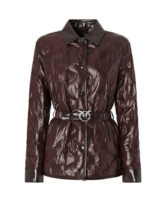 Dark Brown Padded Jacket