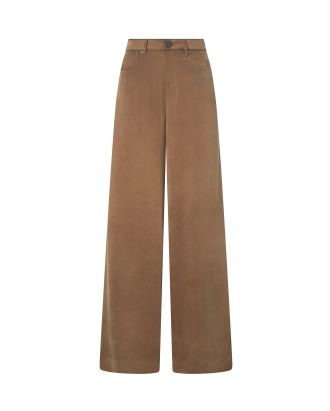 Brown Twill Trousers Liquoroso Coffee