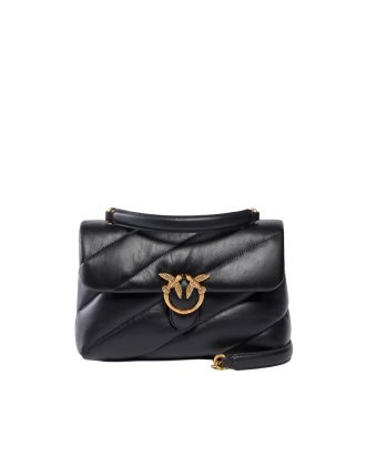 Love Puff Classic Bag Black Antique Gold