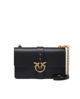 Borsa Media Love Bag One Nero Antique Gold