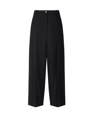 Navy Blue Diagonal Balbino Trousers