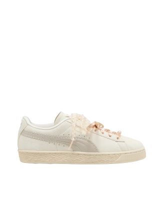 Suede Bloom Frosted Ivory Silver Fog Sneakers