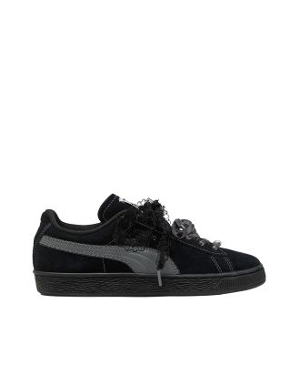 Suede Bloom Black Slate Sky Sneakers