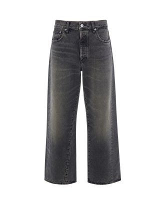 Wide Twist Black Tint Jeans