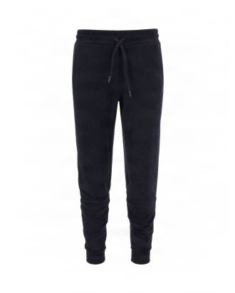 Slim Fit Logo Series Black trousers