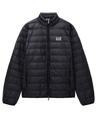 Packable Zip Core Identity Black Down Jacket