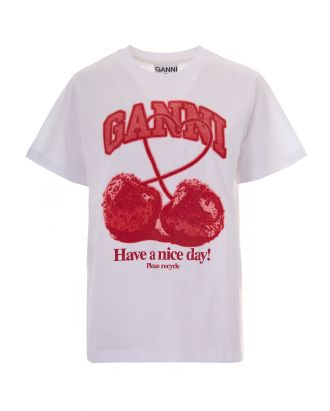 T-shirt Cherry Bright White