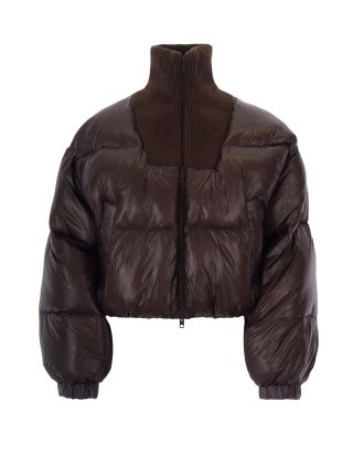 Piumino Cropped Warrior Plum Purple