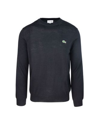 Black monochrome sweater
