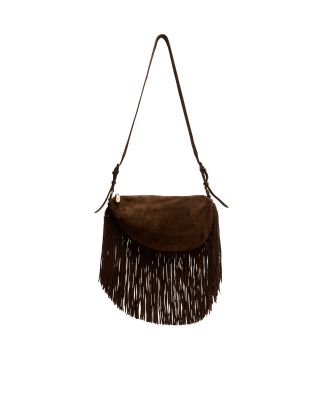 Borsa Astrid Fringes Cachemere Chestnut