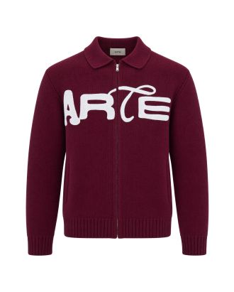 Cardigan Full Zip Bordeaux