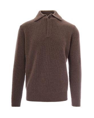 Maglione Polo Marrone