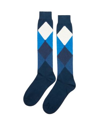 Calze Lunghe Fantasia Dark Blu Diamond