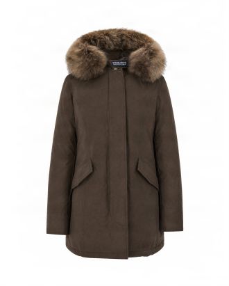 Artic Parka Raccoon Dark Green
