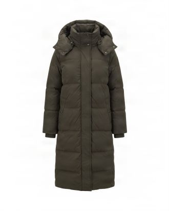 Piumino Lungo Dark Green