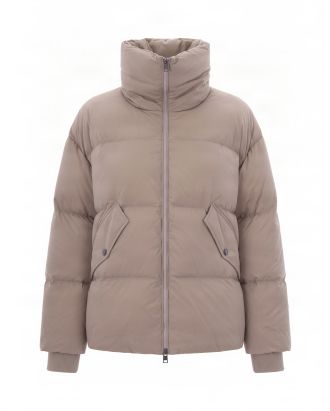 Giubbino Kelly Short Light Taupe