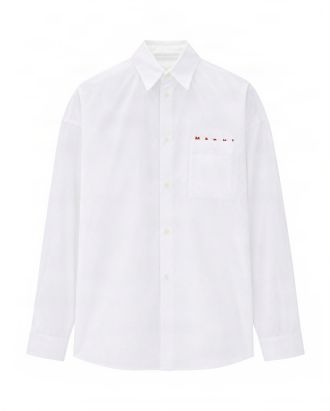 Lily White Poplin Shirt