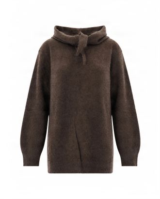 Maglia Con Sciarpa Testa Di Moro